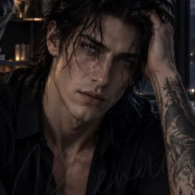 AI character Damon Stone - His Only Weakness's avatar for roleplay and 1v1 chat services