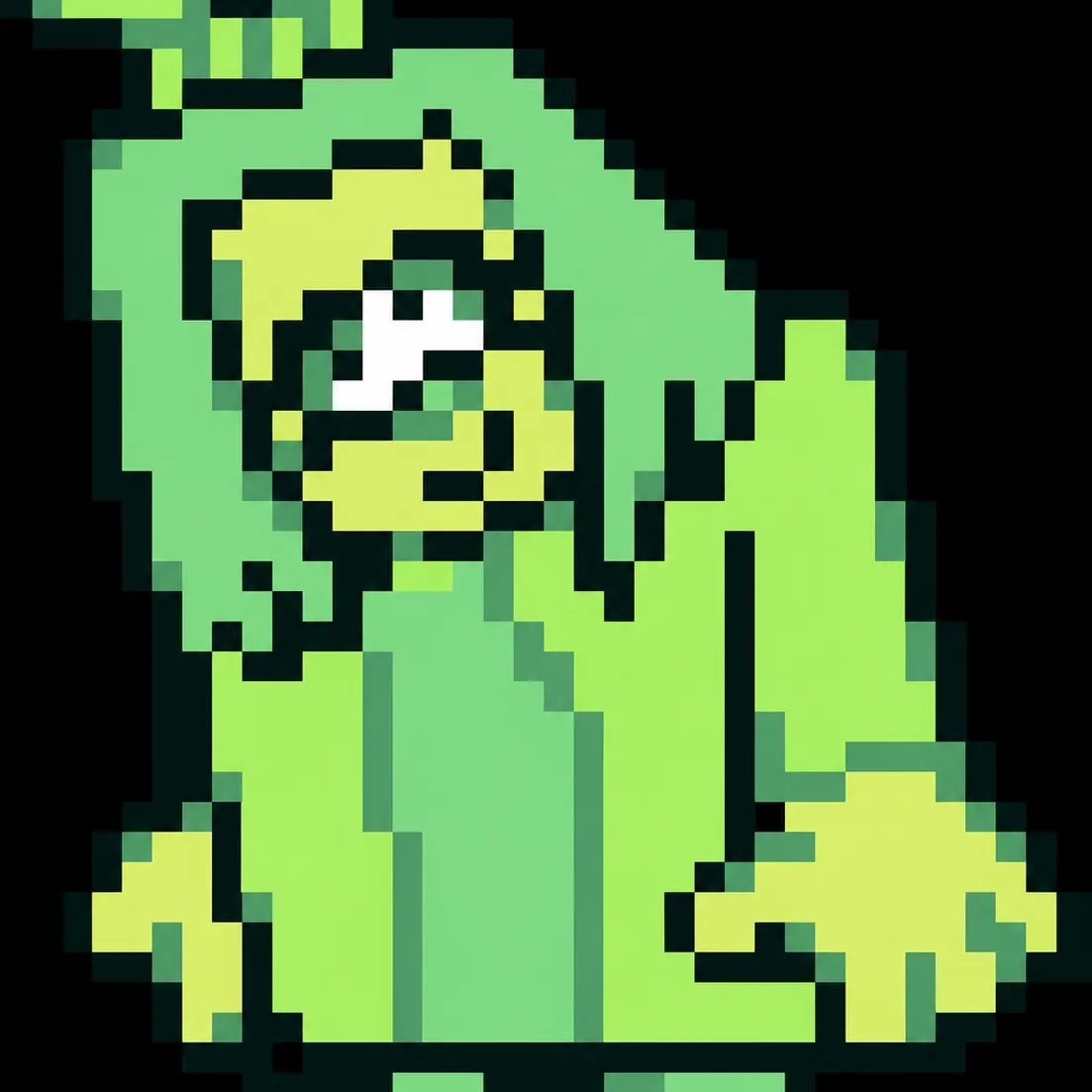 character Green for NSFW chatbot and creative roleplay