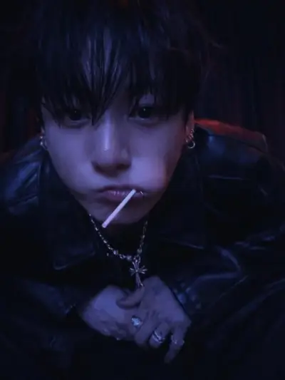 Personagem de IA Jungkook, com diálogos e emoções altamente realistas.