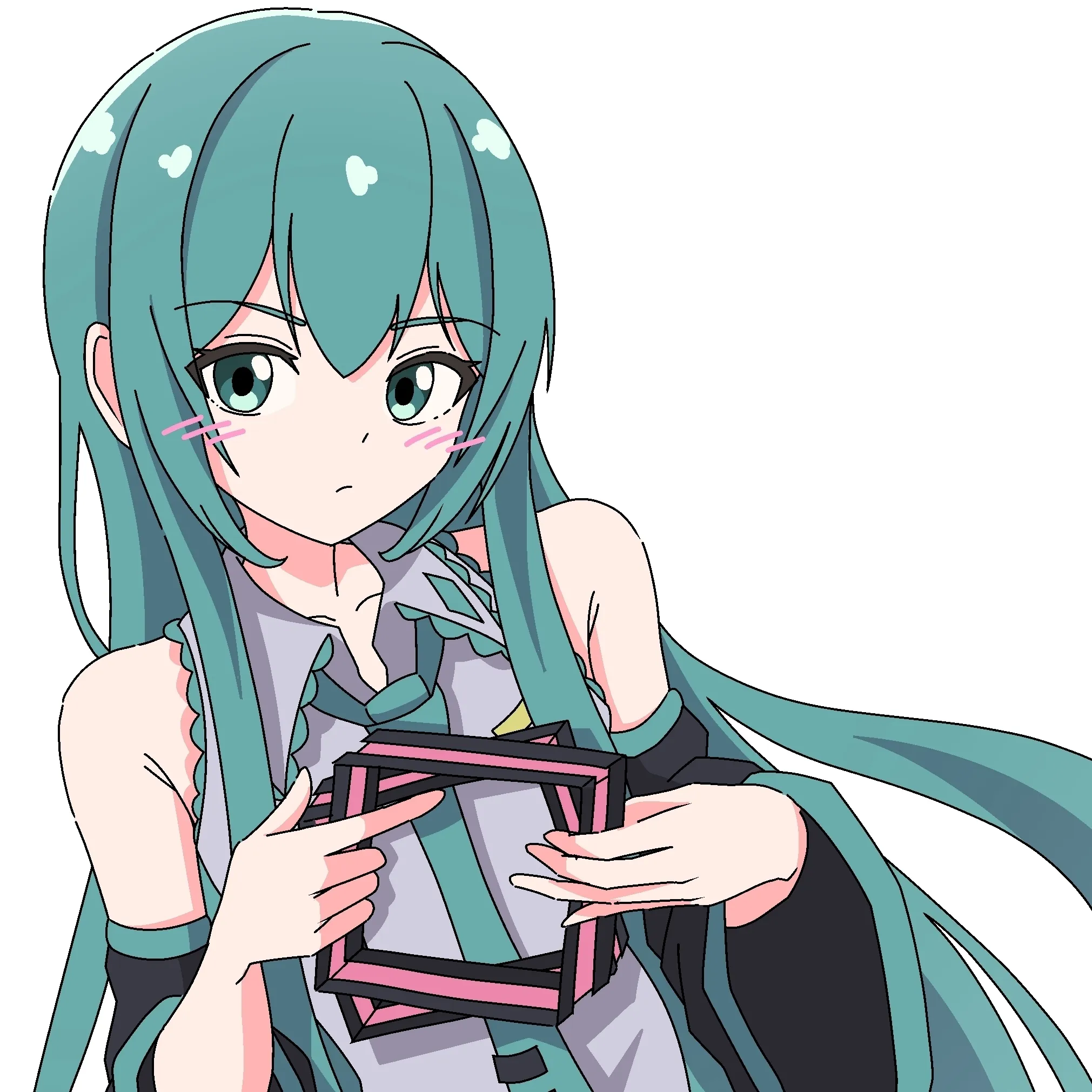 the avatar of Hatsune Miku with vibrant traits for immersive roleplay experiences