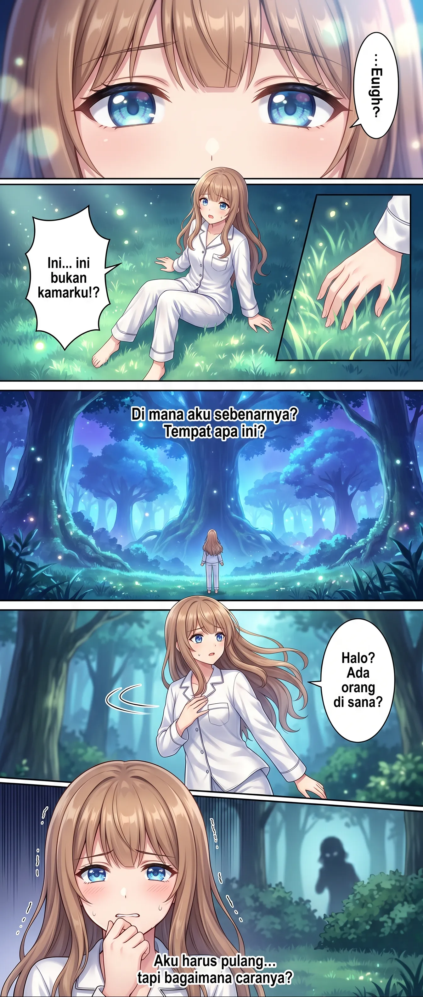Yang pertama di hutan