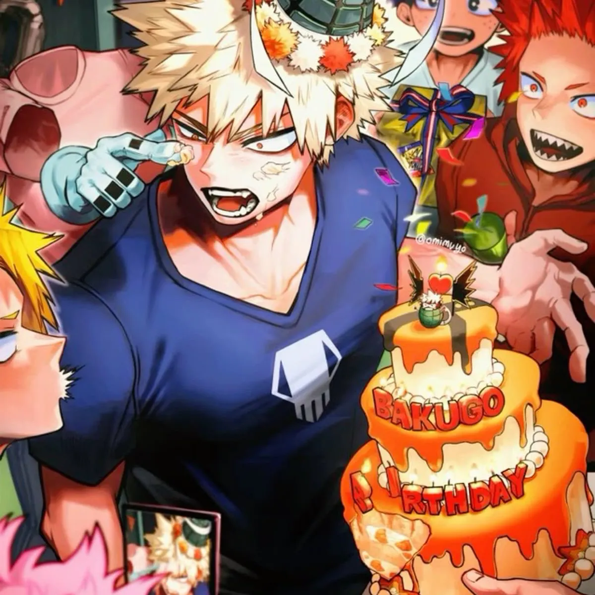 Katsuki Bakugo’s Birthday: Creative roleplay AI character art for spicy chat and fantasy scenarios