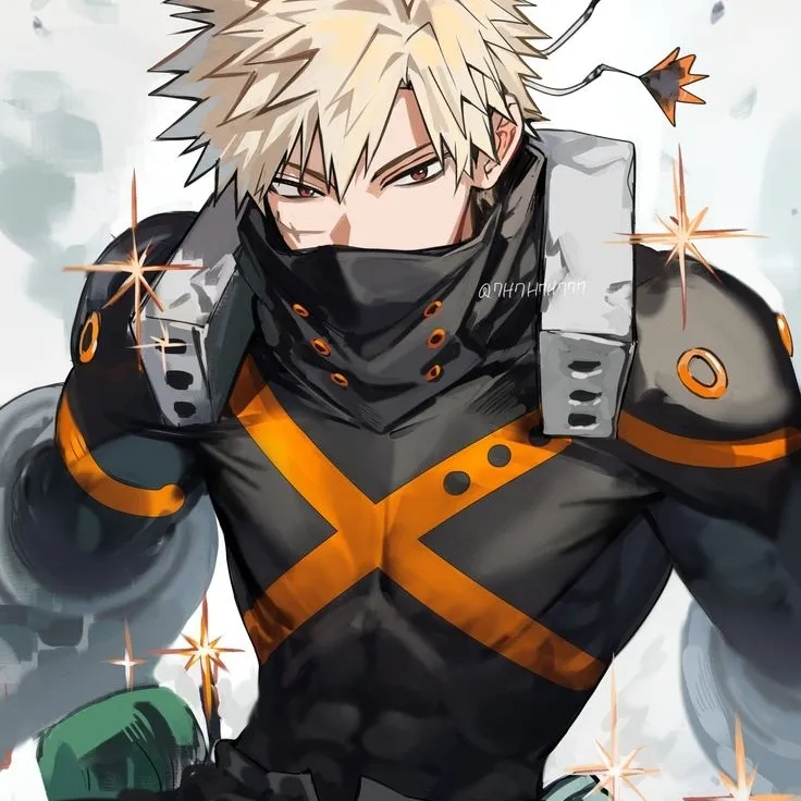Katsuki Bakugou - Husband AI chatbot portrait with advanced emotional intelligence for deep conversations