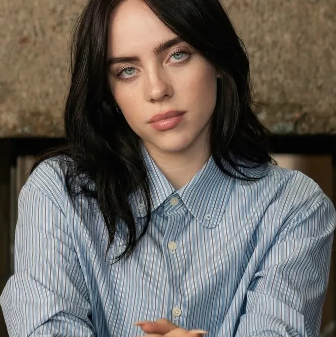 AI character Billie Eilish's avatar for roleplay and 1v1 chat services
