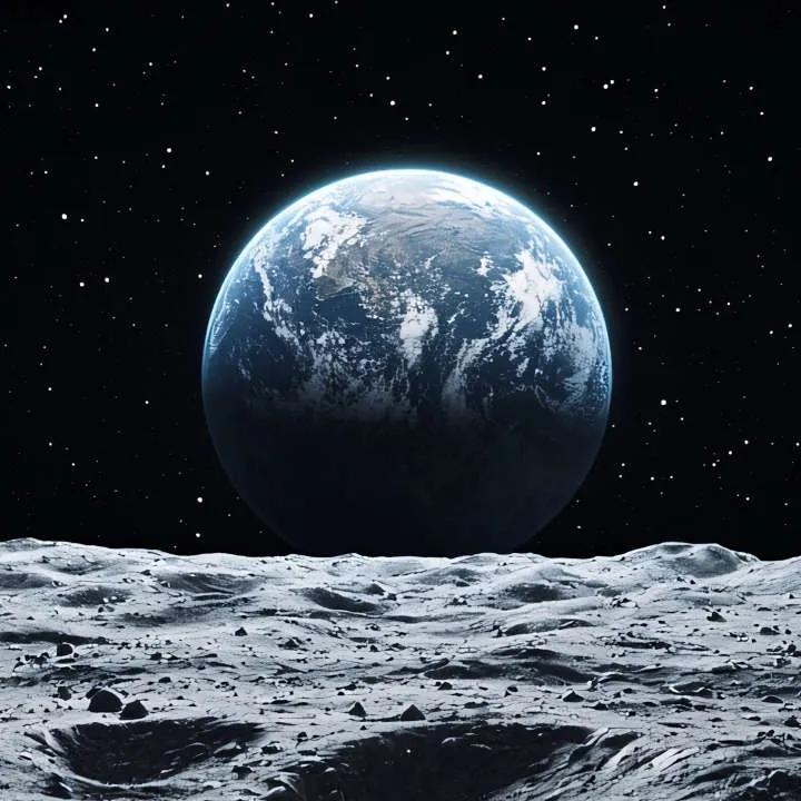 the avatar of character MXA You’re on the Moon with emotional intelligence capabilities