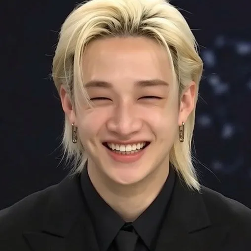 Portrait of a friendly AI chatbot assistant Bang Chan or Chan with expressive eyes showcasing personality traits