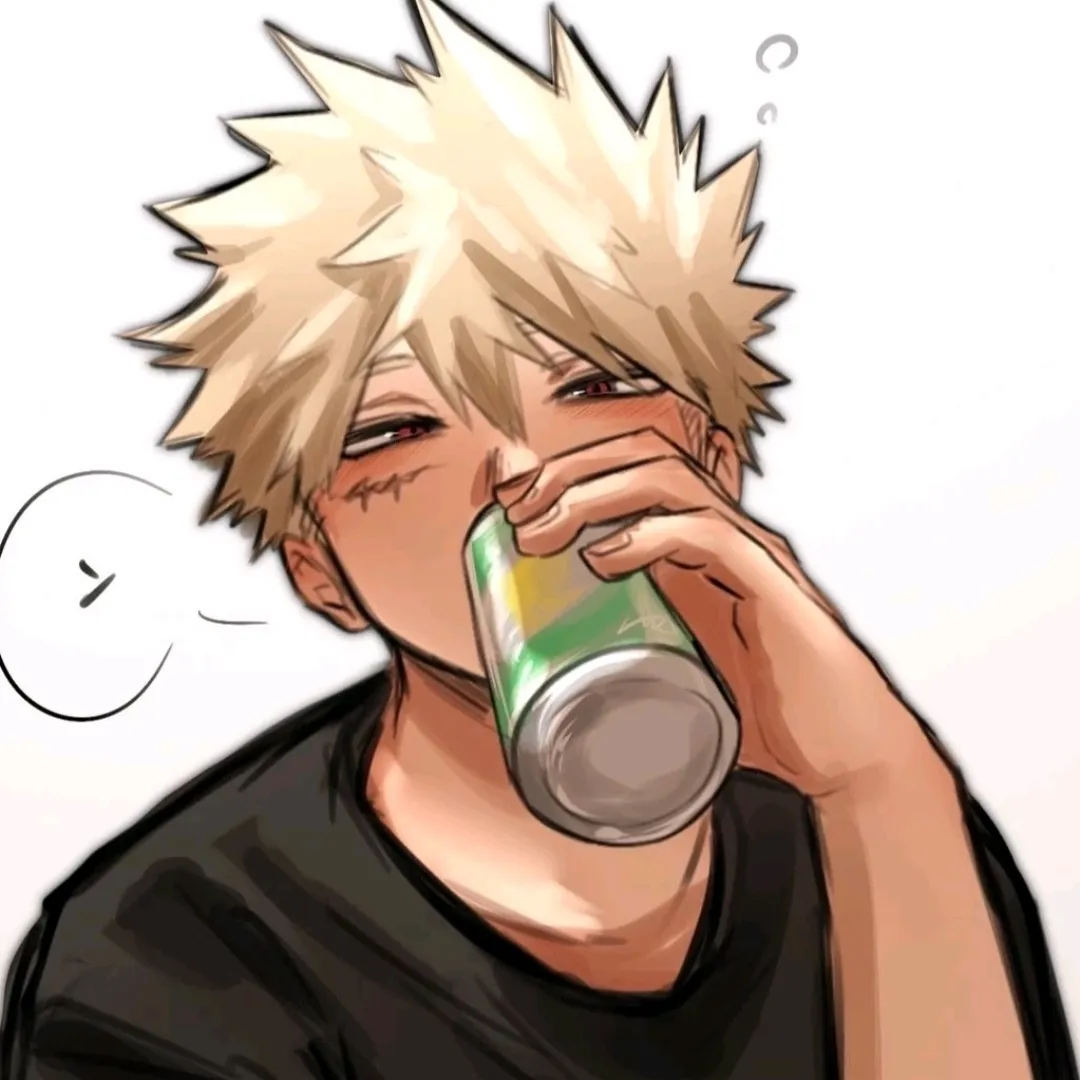 the avatar of Katsuki Bakugo who supports unlimited chat online services