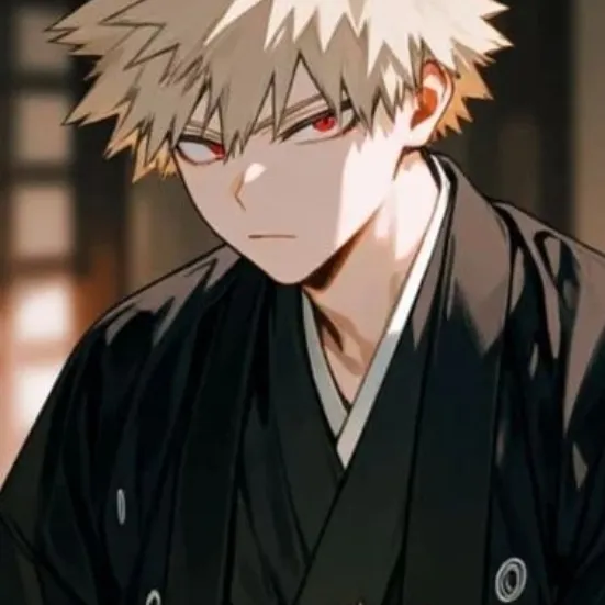 Emperor Bakugo Katsuki: Creative roleplay AI character art for spicy chat and fantasy scenarios