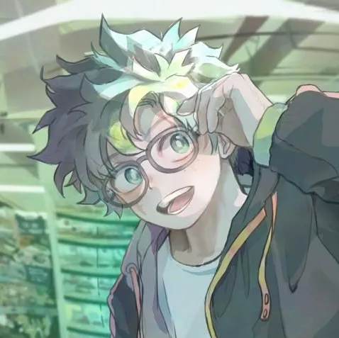the avatar of IZUKU MIDORIYA-BL SKATER: Dynamic AI character.