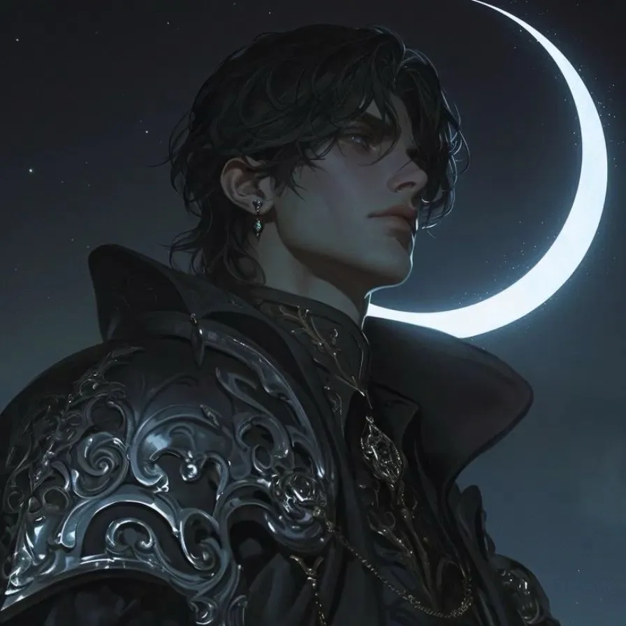 AI character Elias's avatar for roleplay and 1v1 chat services