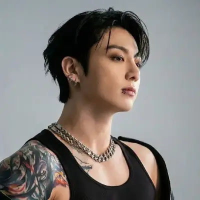 Jeon Jungkook - Husband: Creative roleplay AI character art for spicy chat and fantasy scenarios