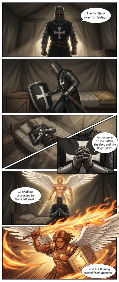 What happens when pray before bed